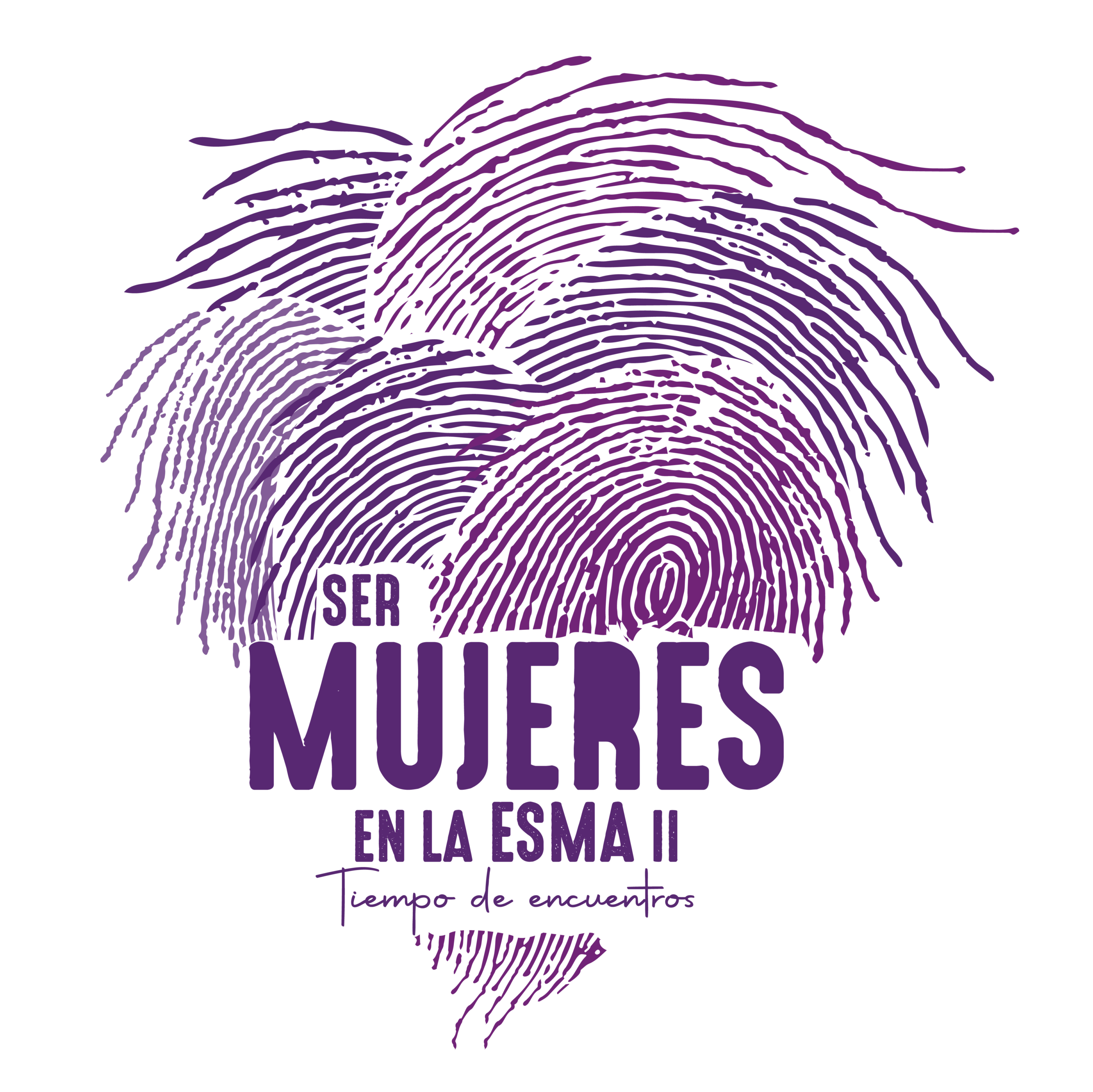 Logo de Ser Mujeres en la ESMA II